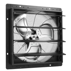 VEVOR 18 in Shutter Exhaust Fan Wall-Mount Automatic Louvers Variable Speed, Sturdy Steel Housing, Low Noise, AC Motor, 3051 CFM Ventilation and Cooling for Attic, Garage, Barn, Greenhouse, Workshop