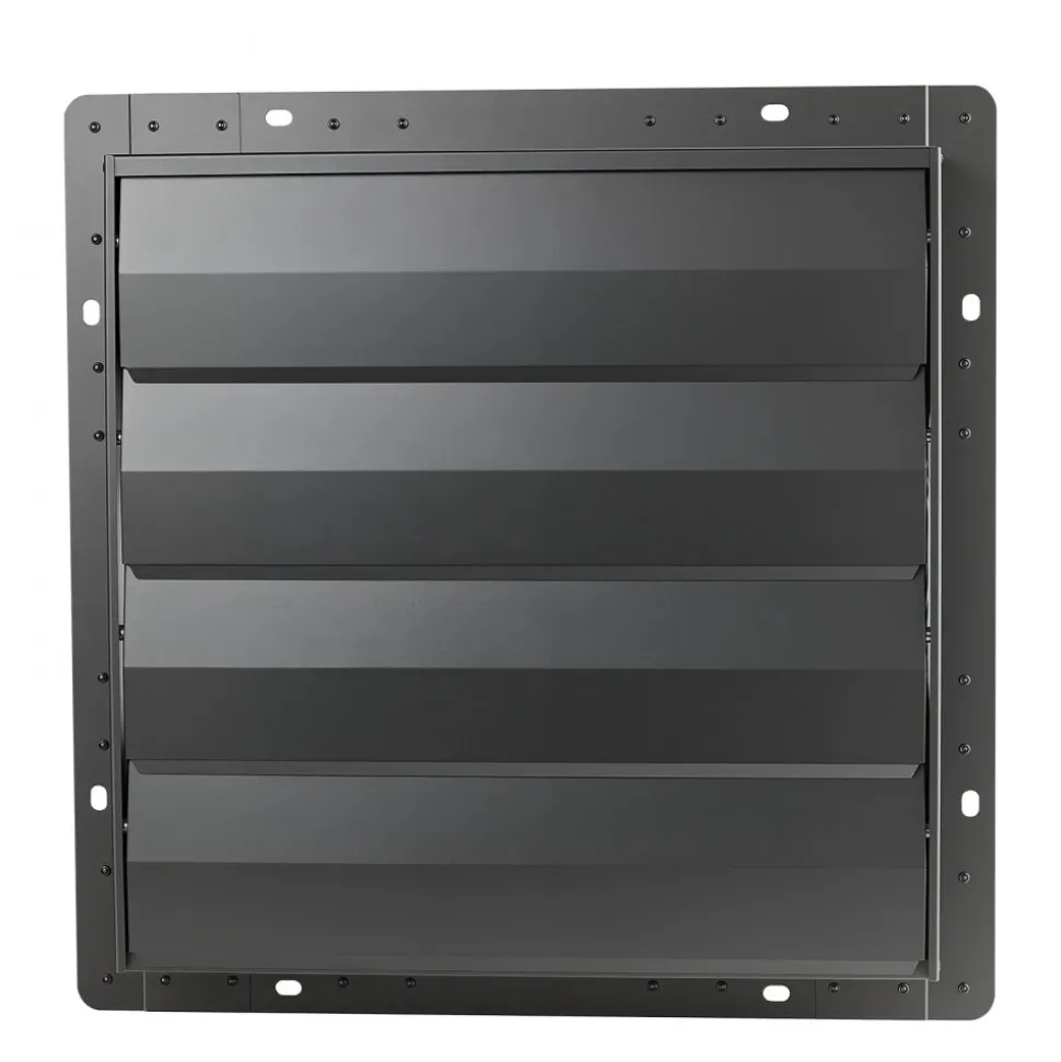 VEVOR 18 in Shutter Exhaust Fan Wall-Mount Automatic Louvers Variable Speed, Sturdy Steel Housing, Low Noise, AC Motor, 3051 CFM Ventilation and Cooling for Attic, Garage, Barn, Greenhouse, Workshop