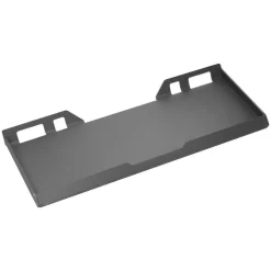 VEVOR 1/2 in Skid Steer Mount Plate Universal Quick Attach Mount Plate, Easy to Bolt, 9000 lbs Load Capacity, Heavy Duty Steel Loader Plates Compatible with Kubota Bobcat Skid Steers and Tractors
