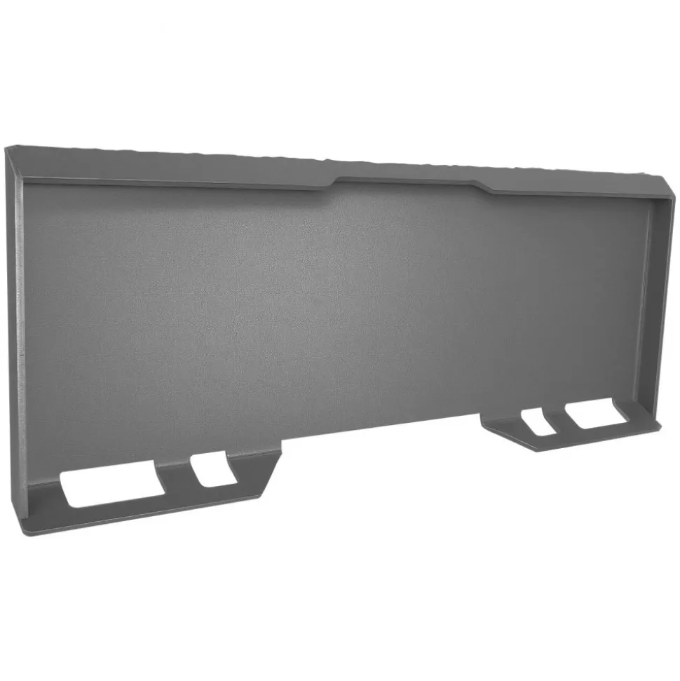 VEVOR 1/2 in Skid Steer Mount Plate Universal Quick Attach Mount Plate, Easy to Bolt, 9000 lbs Load Capacity, Heavy Duty Steel Loader Plates Compatible with Kubota Bobcat Skid Steers and Tractors