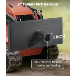 VEVOR 1/4 in Skid Steer Mount Plate with 2