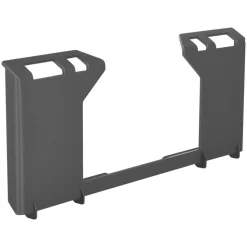 VEVOR 3/8 in Skid Steer Mount Plate Universal Quick Attach Mount Plate, Easy to Bolt, 2000 lbs Load Capacity, Heavy Duty Steel Loader Plates Compatible with Kubota Bobcat Skid Steers and Tractors