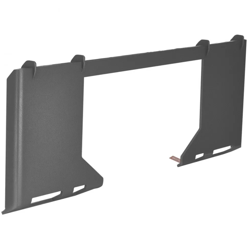 VEVOR 3/8 in Skid Steer Mount Plate Universal Quick Attach Mount Plate, Easy to Bolt, 2000 lbs Load Capacity, Heavy Duty Steel Loader Plates Compatible with Kubota Bobcat Skid Steers and Tractors