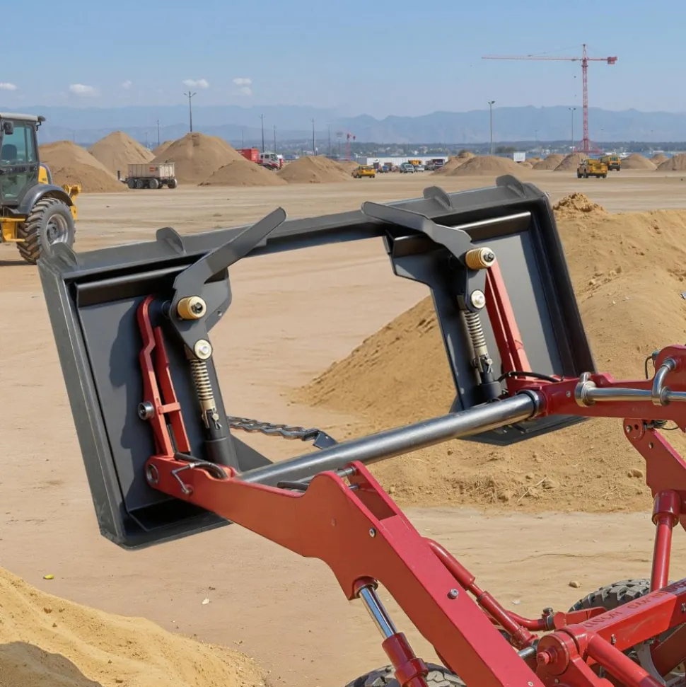 VEVOR 3/8 in Skid Steer Mount Plate Universal Quick Attach Mount Plate, Easy to Bolt, 2000 lbs Load Capacity, Heavy Duty Steel Loader Plates Compatible with Kubota Bobcat Skid Steers and Tractors