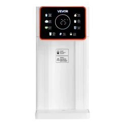 VEVOR Instant Hot Water Dispenser, Countertop Boiling Water Dispenser with Adjustable 6 Temperatures & 7 Water Volumes, 101oz Removable Water Tank, Quick Heating with Touchscreen & Child Lock for Home
