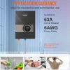 VEVOR Instant Water Heater, 13.8kw Electric Tankless Water Boiler, Digital Temperature Display & Easy Installation & 24-Hour Water Supply, For Kitchen Bathroom Shower Mall Salon Shampoo ETL Listed
