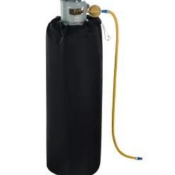 VEVOR Insulated Band Style Gas Cylinder Warmer, Fits 100 lbs Gas Tanks 280W Propane Heater, Fixed Internal Thermostat Max Temp 90 ℉, Durable Waterproof Oxford Fabric, FCC Listed
