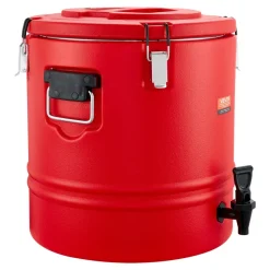 VEVOR Insulated Beverage Dispenser, 8 Gal/30.3L Thermal Hot and Cold Drink Server Dispenser with Spigot, Food-Grade Cooler Jug with 304 Stainless Steel Interior, for Tea Coffee Restaurant Outdoor