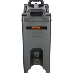 VEVOR Insulated Beverage Dispenser, 5 Gallon, Food-grade LDPE Hot and Cold Beverage Server, Thermal Drink Dispenser Cooler with 0.9 in PU Layer Two-Stage Faucet Handle, for Restaurant Drink Shop