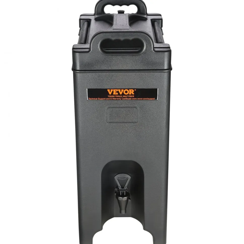 VEVOR Insulated Beverage Dispenser, 5 Gallon, Food-grade LDPE Hot and Cold Beverage Server, Thermal Drink Dispenser Cooler with 0.9 in PU Layer Two-Stage Faucet Handle, for Restaurant Drink Shop