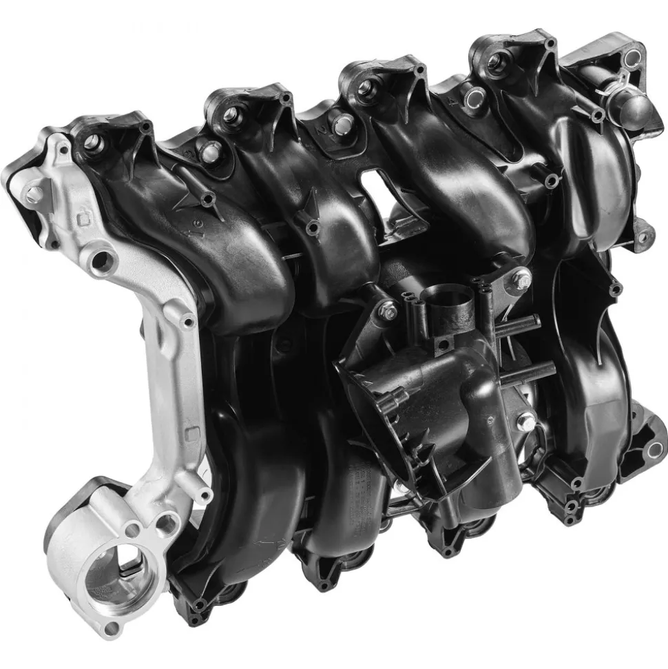 VEVOR Intake Manifold, with Gasket, Engine Intake Manifold Assembly Compatible with 2007-2008 Ford F-150 / E-150 / E-250, Automotive Engine Replacement Kit Replace 615-375, 7L3Z-9424-B, 7L3Z-9424-F