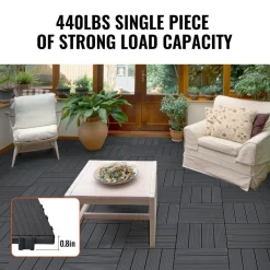 VEVOR Interlocking Deck Tiles, 54 Pack,12