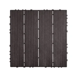 VEVOR Interlocking Deck Tiles Plastic Wood, 10 Pack,12