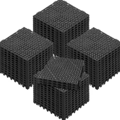 VEVOR Interlocking Tile 55PCS Black, Drainage Tiles 12