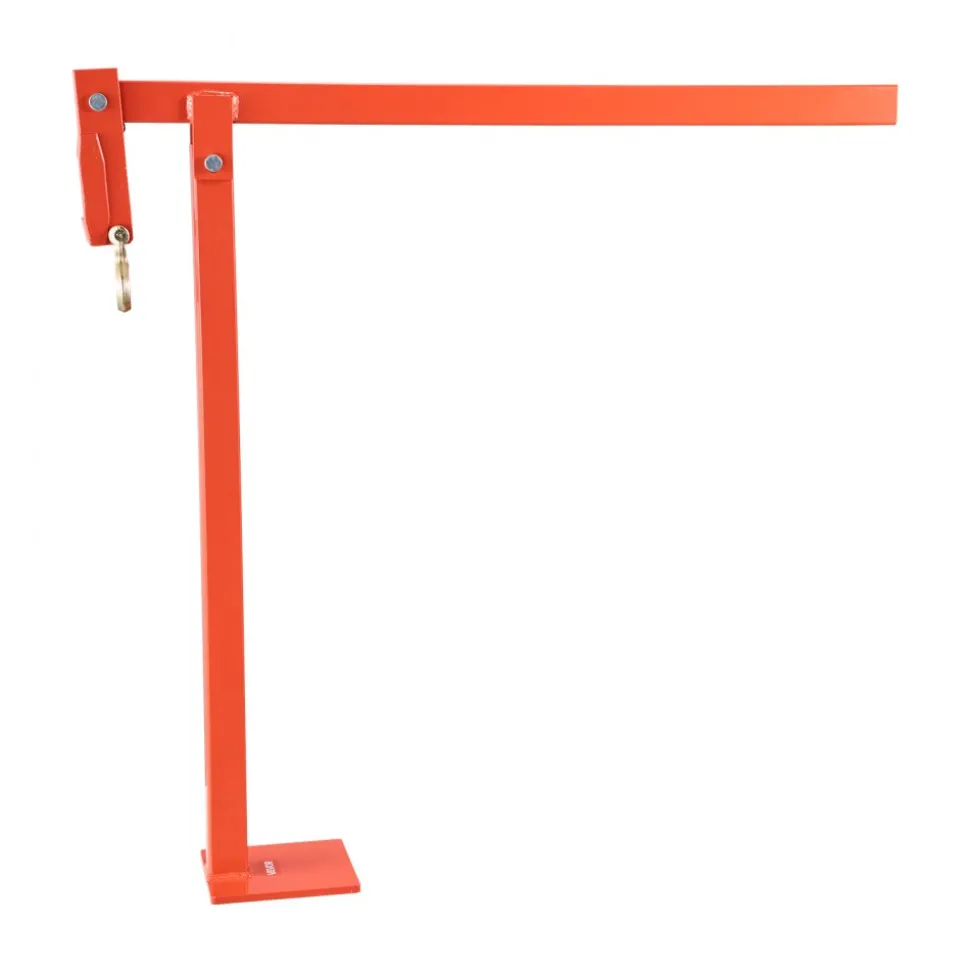 VEVOR 36 in T Post Puller, Heavy Duty Fence Post Pullers with Puller Plate & 47 in Lifting Chain, Labor-Saving T-Post Remover Tool for Round Fence Posts, Sign Posts & Tree Stumps