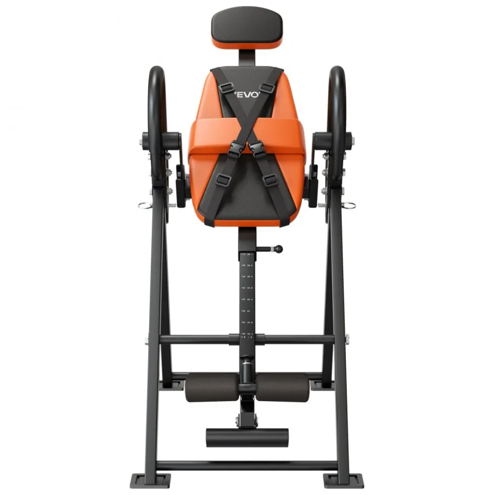 VEVOR Inversion Table, 300 lbs Capacity Heavy Duty Back Inverter Stretcher, Inverted Table with Dual-Roller Locking, Decompression Tables for Shoulders, Neck, Back, Multi-Angle Adjustable Tether Strap