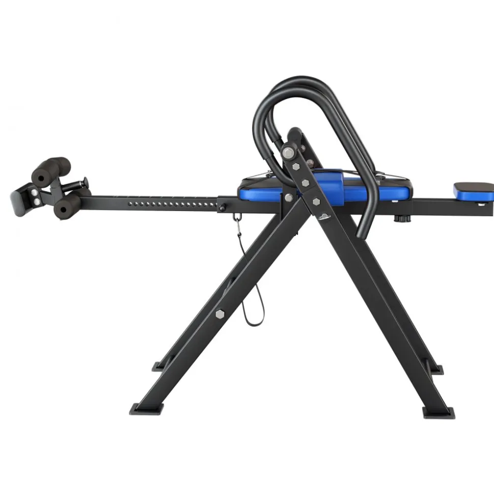 VEVOR Inversion Table, 300 lbs Capacity Heavy Duty Back Inverter Stretcher, Inverted Table with Dual-Roller Locking, Decompression Tables for Shoulders, Neck, Back, Multi-Angle Adjustable Tether Strap