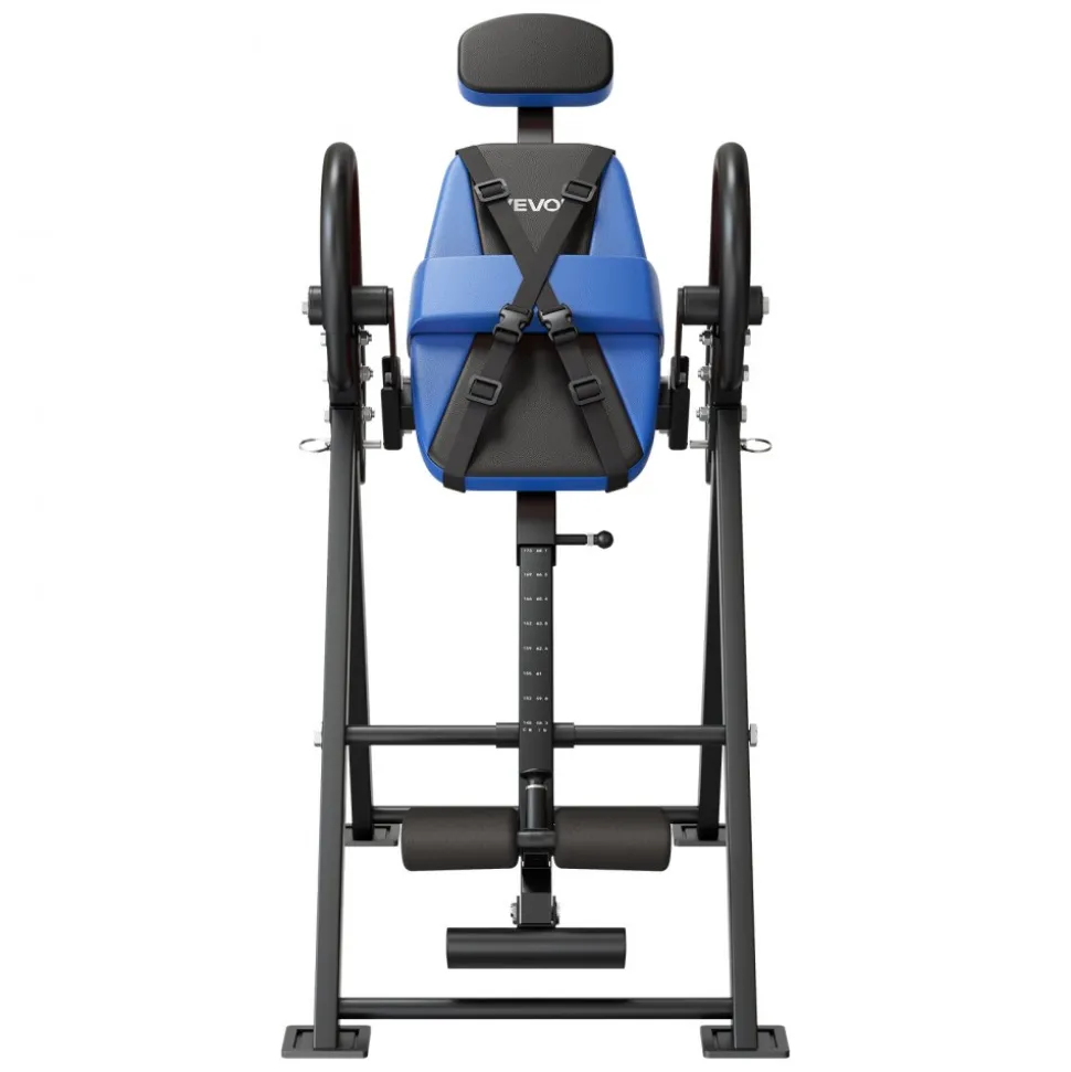 VEVOR Inversion Table, 300 lbs Capacity Heavy Duty Back Inverter Stretcher, Inverted Table with Dual-Roller Locking, Decompression Tables for Shoulders, Neck, Back, Multi-Angle Adjustable Tether Strap