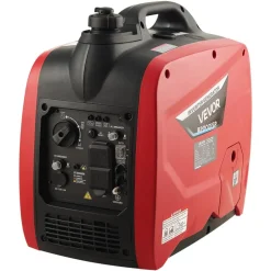 VEVOR Inverter Generator, 2900W Peak Watt Quiet Inverter Generator, Portable Inverters Generators for Home Use, Gas Powered, Compact and Lightweight Design - Stable Power, CO Sensor, Long Run Time