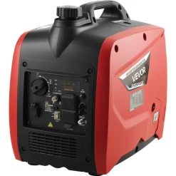 VEVOR Inverter Generator, 2300W Rated Power Quiet Inverter Generator, Portable Inverters Generators for Home Use, Gas Powered, Compact and Lightweight Design - Stable Power, CO Sensor, Long Run Time
