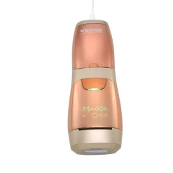 VEVOR IPL Hair Removal, Permanent Hair Removal with Sapphire Ice Cooling System, Painless At-Home Hair Removal Device for Women Men, Auto/Manual Modes, 5 Levels for Body & Face