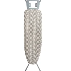 VEVOR Ironing Board with Large 51 x 13 Ironing Surface, Thickened 4 Layers Iron Board with Heat Resistant Cover and 100% Cotton Cover, 7 Adjustable Heights Ironing Board for Home Laundry Room Use