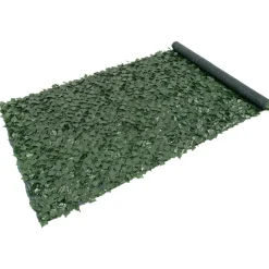 VEVOR Ivy Privacy Fence, 59 x 158in Artificial Green Wall Screen, Greenery Ivy Fence w/ Mesh Cloth Backing and Strengthened Joint, Faux Hedges Vine Leaf Decoration for Outdoor Garden, Yard, Balcony