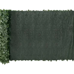 VEVOR Ivy Privacy Fence, 59 x 158in Artificial Green Wall Screen, Greenery Ivy Fence w/ Mesh Cloth Backing and Strengthened Joint, Faux Hedges Vine Leaf Decoration for Outdoor Garden, Yard, Balcony