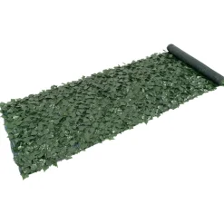 VEVOR Ivy Privacy Fence, 39 x 158in Artificial Green Wall Screen, Greenery Ivy Fence with Mesh Cloth Backing and Strengthened Joint, Faux Hedges Vine Leaf Decoration for Outdoor Garden, Yard, Balcony
