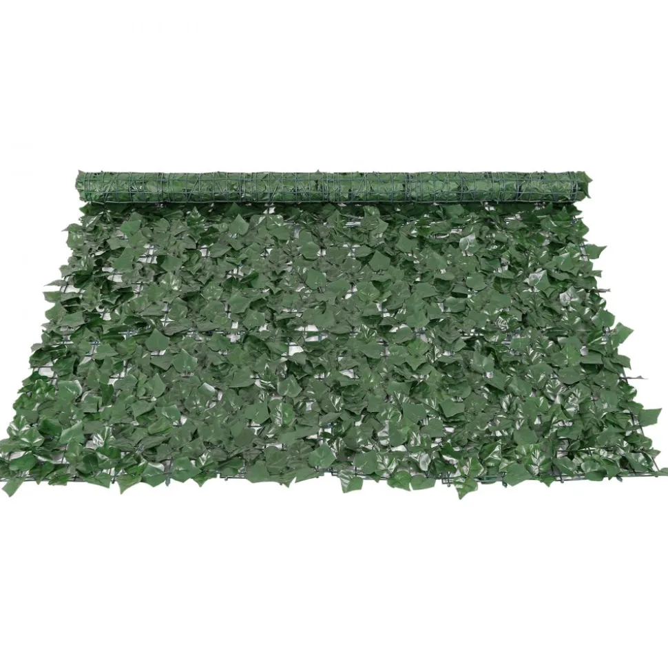 VEVOR Ivy Privacy Fence, 59 x 98 in Artificial Green Wall Screen, Greenery Ivy Fence with Strengthened Joint, Faux Hedges Vine Leaf Decoration for Outdoor Garden, Yard, Balcony, Patio Decor
