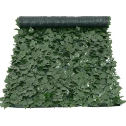 VEVOR Ivy Privacy Fence, 39 x 98 in Artificial Green Wall Screen, Greenery Ivy Fence with Mesh Cloth Backing and Strengthened Joint, Faux Hedges Vine Leaf Decoration for Outdoor Garden, Yard, Balcony
