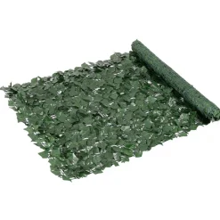 VEVOR Ivy Privacy Fence, 39 x 98 in Artificial Green Wall Screen, Greenery Ivy Fence with Strengthened Joint, Faux Hedges Vine Leaf Decoration for Outdoor Garden, Yard, Balcony, Patio Decor