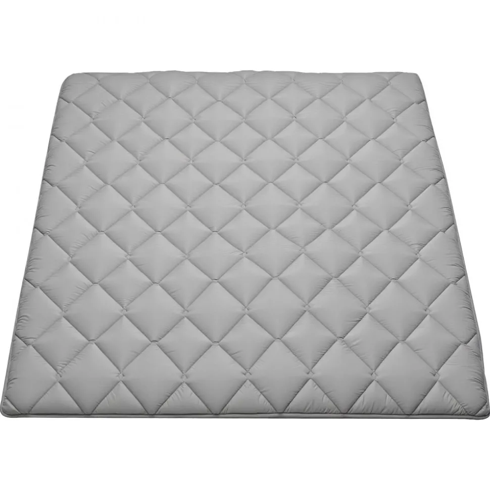 VEVOR Japanese Tatami Mat, Queen Size Foldable Japanese Tatami Mattress, Futon Mattress with Storage Bag & Fastener, 9-Layer Floor Mat for Sleeping, Dormitory, Meditation, Yoga, 80 x 60 x 2.5 in, White