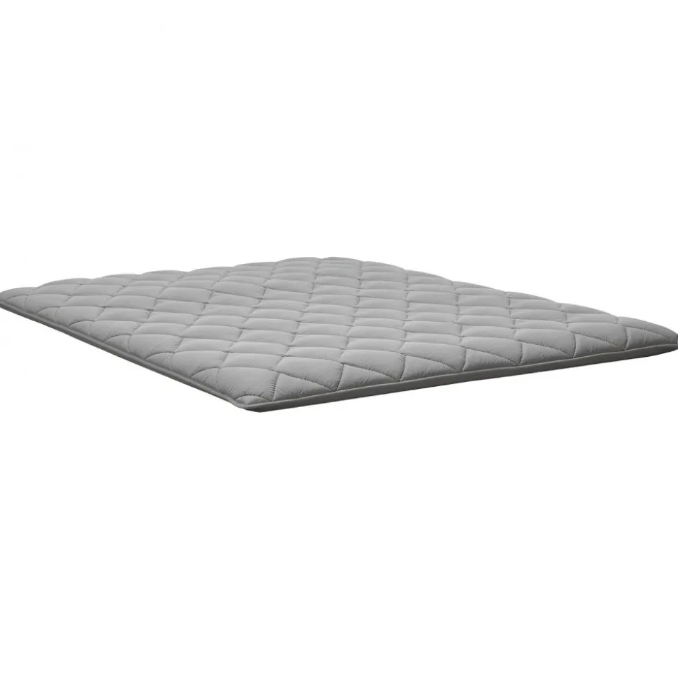 VEVOR Japanese Tatami Mat, Queen Size Foldable Japanese Tatami Mattress, Futon Mattress with Storage Bag & Fastener, 9-Layer Floor Mat for Sleeping, Dormitory, Meditation, Yoga, 80 x 60 x 2.5 in, White