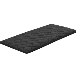 VEVOR Japanese Tatami Mat, Twin Size Foldable Japanese Tatami Mattress, Futon Mattress with Storage Bag & Fastener, 9-Layer Floor Mat for Sleeping, Dormitory, Meditation, Yoga, 80 x 39 x 3.5 in, Black