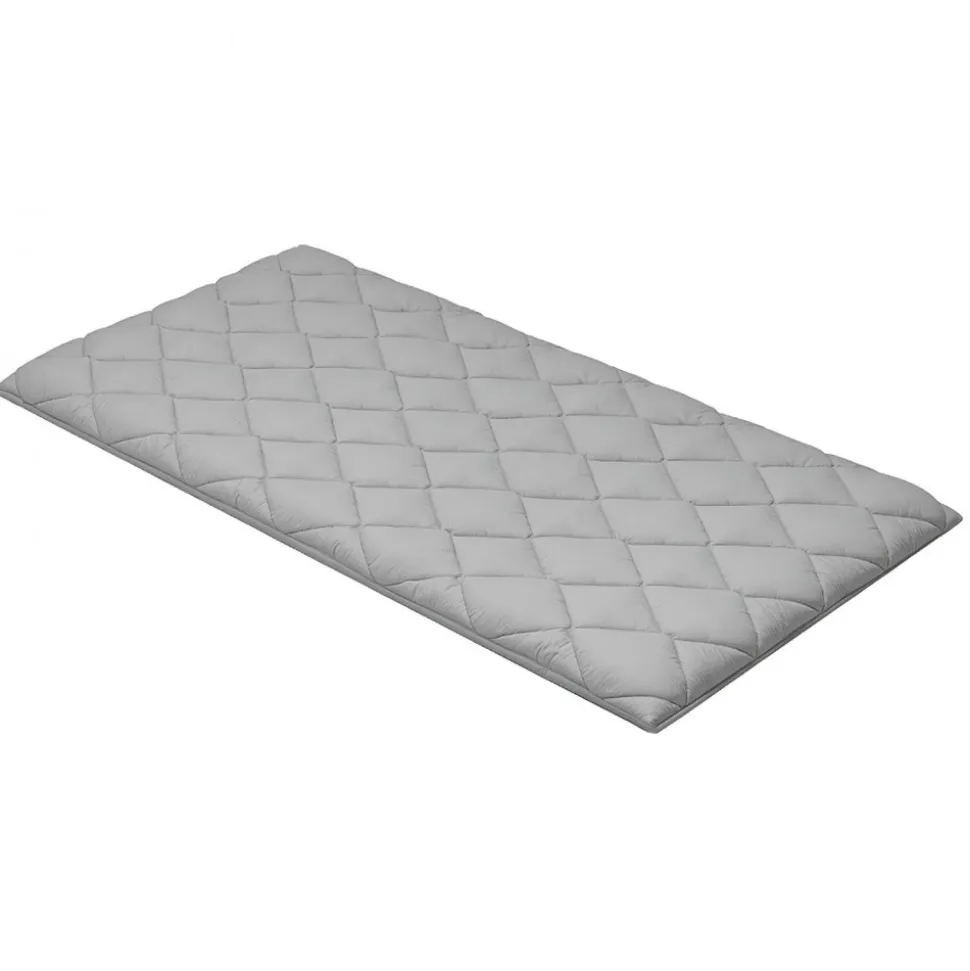 VEVOR Japanese Tatami Mat, Twin Size Foldable Japanese Tatami Mattress, Futon Mattress with Storage Bag & Fastener, 9-Layer Floor Mat for Sleeping, Dormitory, Meditation, Yoga, 80 x 39 x 3.5 in, Gray