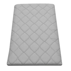 VEVOR Japanese Tatami Mat, Twin Size Foldable Japanese Tatami Mattress, Futon Mattress with Storage Bag & Fastener, 9-Layer Floor Mat for Sleeping, Dormitory, Meditation, Yoga, 80 x 39 x 3.5 in, Gray
