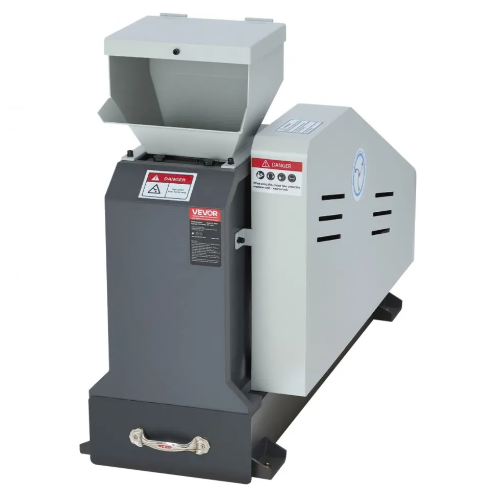 VEVOR Jaw Crusher Machine, 4KW High Power Rock Stone Crush Machine, 7.87 x 9.65 inch Feeding Port, 1740 RPM Speed Stone Shatter Grinder, Electric Stone Shatter 220V, for Rock Coal Glass Bottle