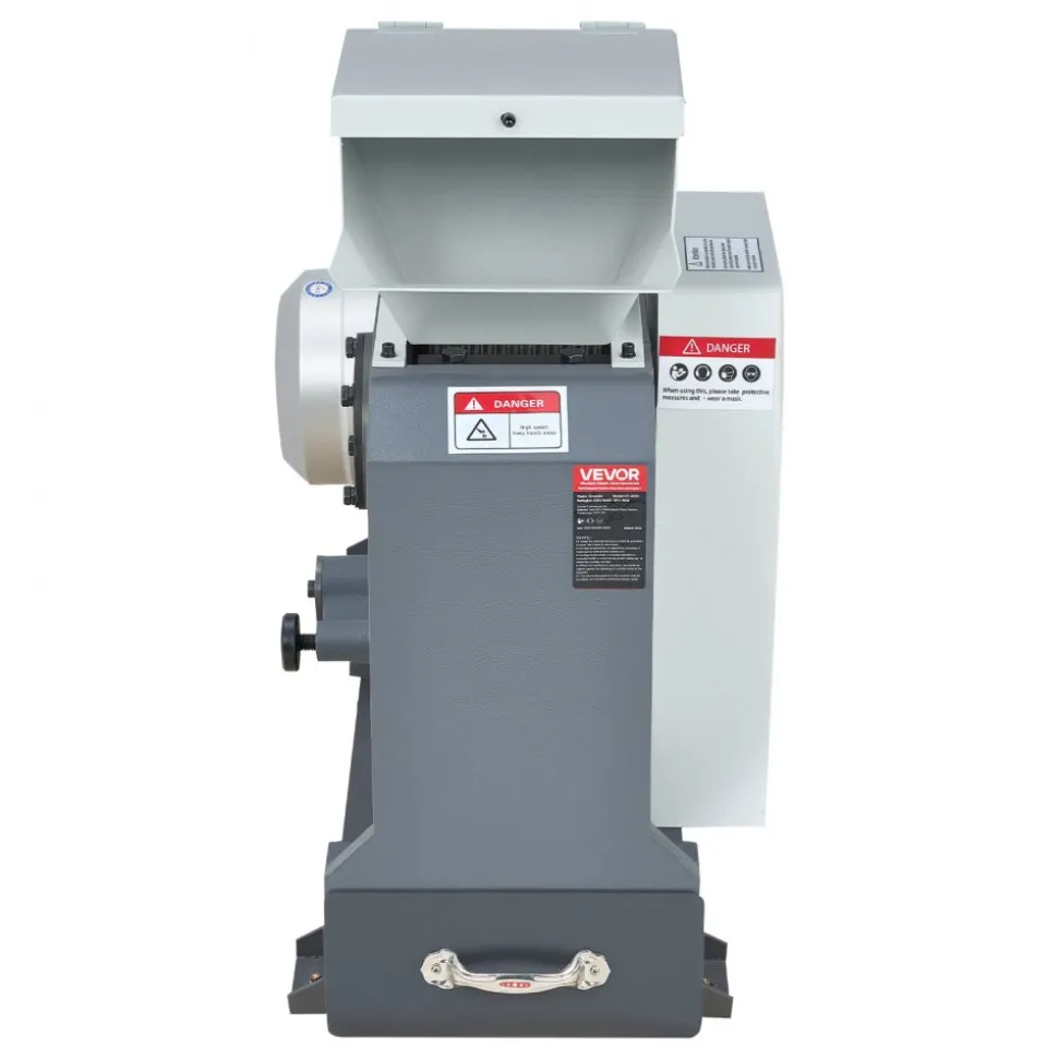VEVOR Jaw Crusher Machine, 4KW High Power Rock Stone Crush Machine, 7.87 x 9.65 inch Feeding Port, 1740 RPM Speed Stone Shatter Grinder, Electric Stone Shatter 220V, for Rock Coal Glass Bottle