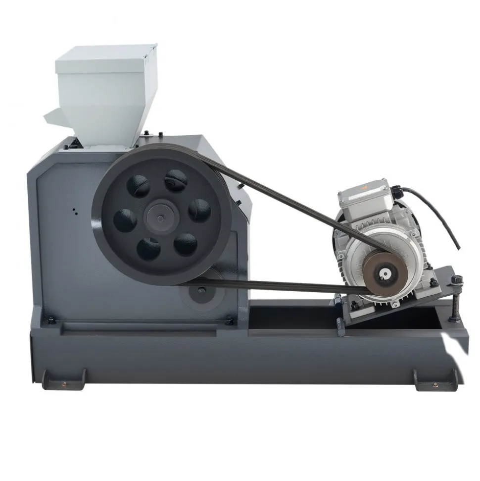 VEVOR Jaw Crusher Machine, 4KW High Power Rock Stone Crush Machine, 7.87 x 9.65 inch Feeding Port, 1740 RPM Speed Stone Shatter Grinder, Electric Stone Shatter 220V, for Rock Coal Glass Bottle
