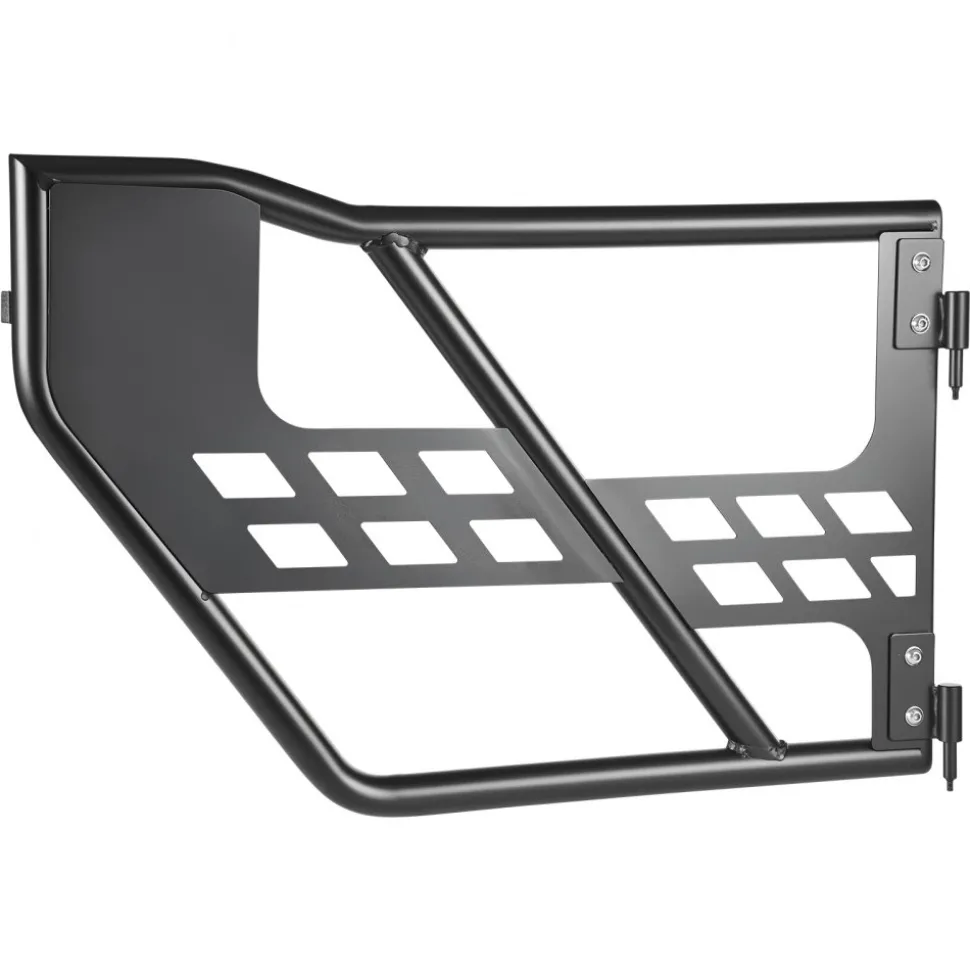 VEVOR Jeep Tube Doors, 4-Door, Compatible with 2018-2026 Wrangler JL JLU & 2020-2026 Gladiator JT, Steel Off Road Front & Rear Tubular Half Doors with DOT Certified Side View Mirrors and Rubber Pads