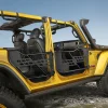 VEVOR Jeep Tube Doors, 2-Door, Hunting Style Jeep Tubular Door with Heavy-Duty Hinges & OE Latch, Jeep Doors with Rear View Mirrors, Fit for 2018-2024 Jeep Wrangler JL & 2020-2024 Jeep Gladiator JT