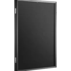 VEVOR Jersey Display Frame Case, 23.3 x 31.2 x 1.5 in, Large Lockable Sport Jersey Shadow Box with 98% UV Protection PC Glass and Hangers, for Baseball Basketball Football Hockey Shirt and Uniform
