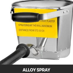 VEVOR 4 Jet 3Hp Stucco Sprayer Plaster Sprayer Cement Mortar Spray Gun Hopper Wall Paint Spray Gun Wall Painting Concrete Tool Manual Sprayer for Painting Wall or Ceilings
