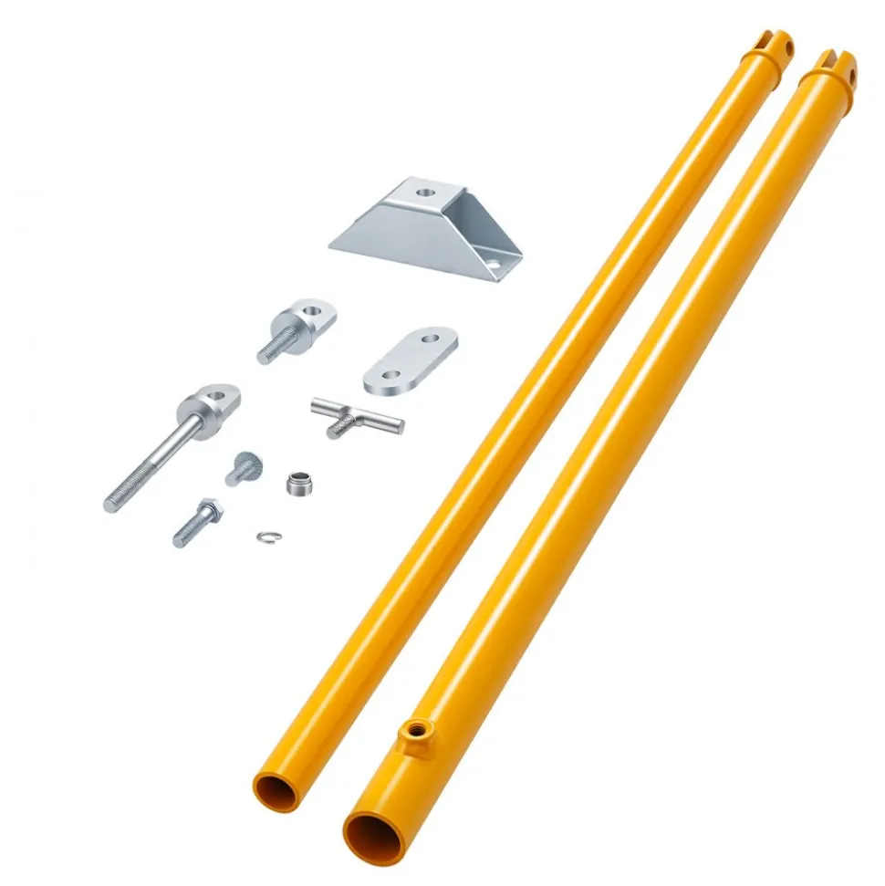 VEVOR JT's Strong Arm Jack Stabilizer Kit 191025, Fits for 5th Wheel RV and Travel Trailer Kit, Fifth-Wheel Jack Stabilizer for Telescopic System, Reduces Chassis Movement, Easy Bolt-On Installation