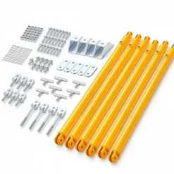 VEVOR JT's Strong Arm Jack Stabilizer Kit 191025, Fits for 5th Wheel RV and Travel Trailer Kit, Fifth-Wheel Jack Stabilizer for Telescopic System, Reduces Chassis Movement, Easy Bolt-On Installation