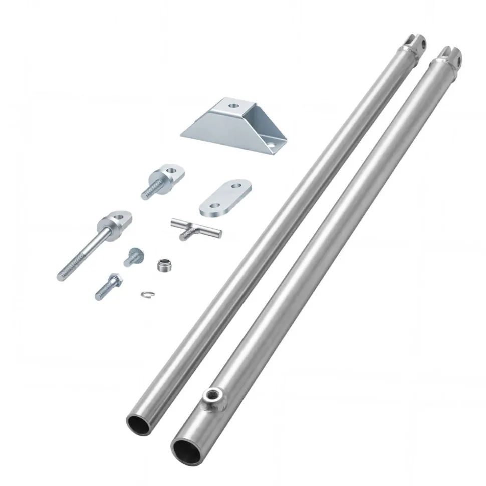 VEVOR JT's Strong Arm Jack Stabilizer Kit 191023, Fits for 5th Wheel RV and Travel Trailer Kit, Fifth-Wheel Jack Stabilizer for Telescopic System, Reduces Chassis Movement, Easy Bolt-On Installation