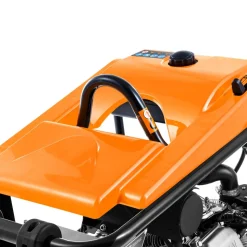 VEVOR Jumping Jack Compactor, 6.5 HP Vibratory Rammer Fuel-Powered 196 cc Engine Tamper, 3600 lbs Impact Force, 26