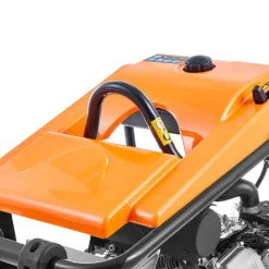 VEVOR Jumping Jack Compactor, 6.5 HP Vibratory Rammer Fuel-Powered 196 cc Engine Tamper, 3600 lbs Impact Force, 26