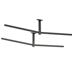VEVOR Kayak Storage Rack for 2 Kayaks, Holds Up to 250 lbs, Heavy Duty Adjustable Ceiling Rack for Garage Ceiling Mount, Overhead Garage Storage Hanger for Canoe, Ladder, SUP, Surfboard & Paddleboard